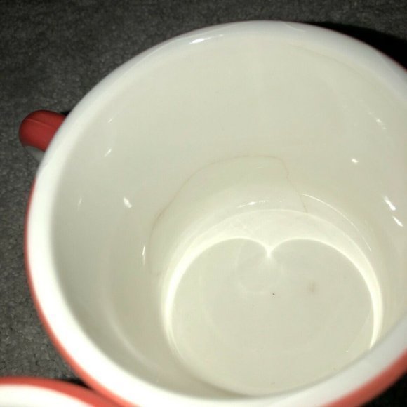 PIER 1 Imports Hand Painted Striped Coffee Tea Cup Mug Made in Italy Set (4) - Picture 9 of 13